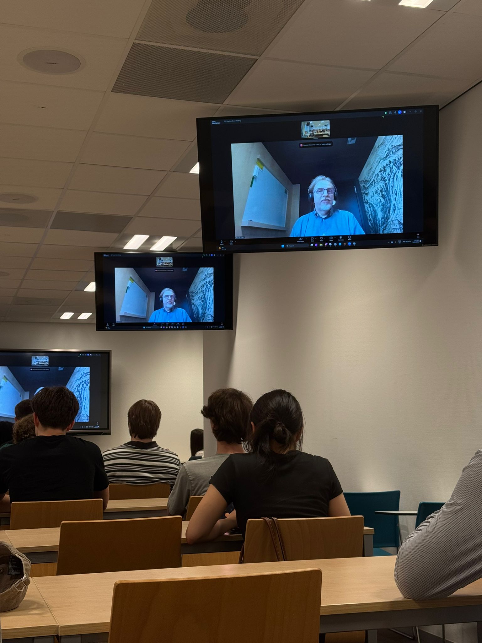 A guest speaker session